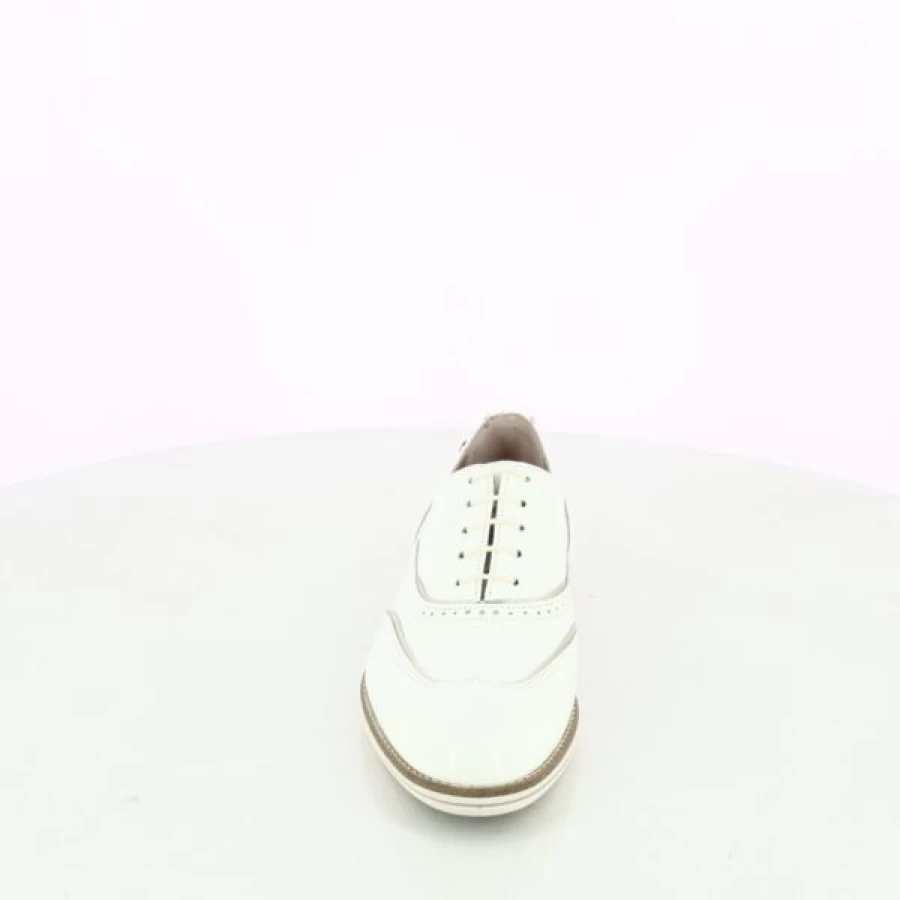 Kevin White Lace-up Dress Shoes for Men – Classic Formal Footwear