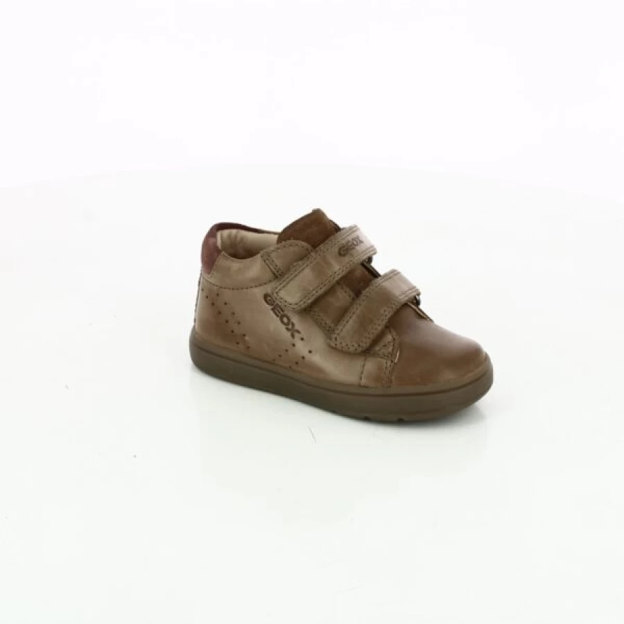 Kevin Cognac Brown Velcro Strap Comfort Casual Shoes for Men