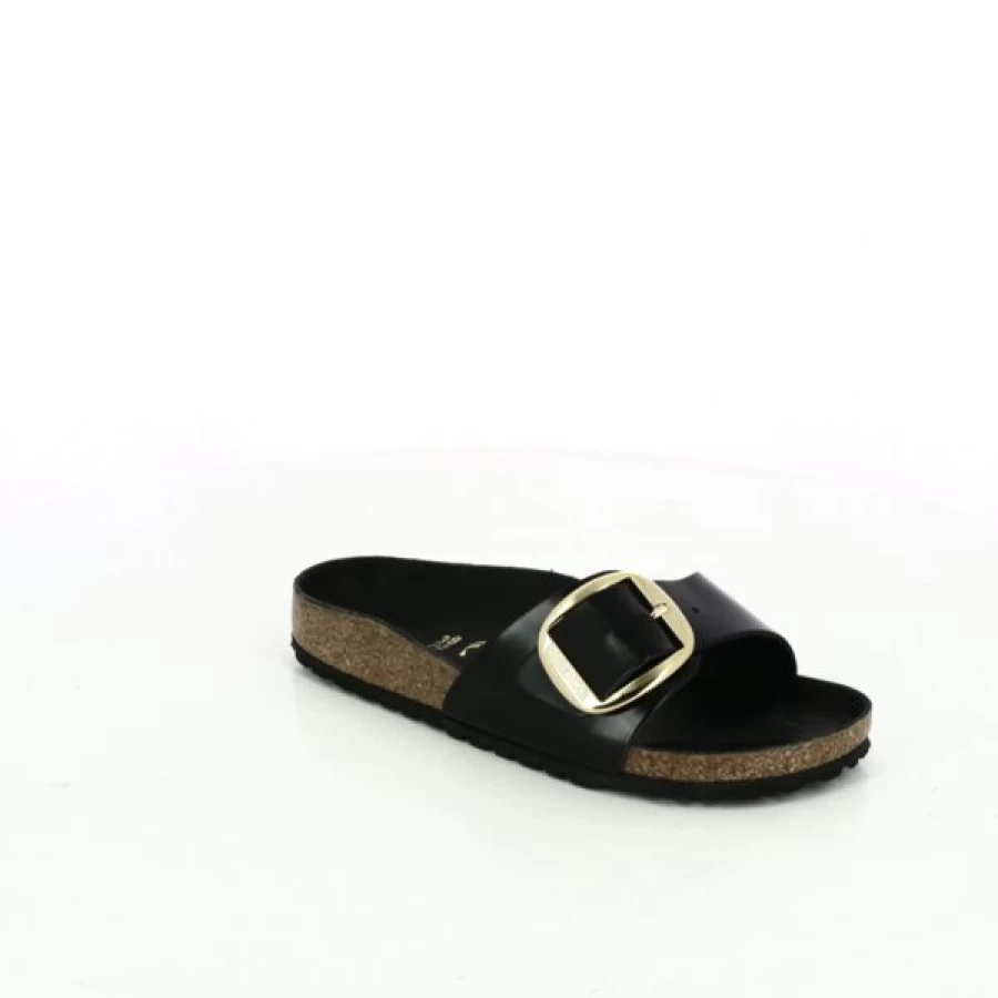 Kevin Comfort Slide Sandals for Men & Women - Black Soft Footbed House Slippers