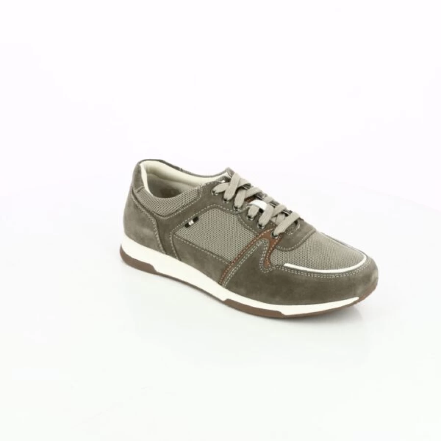 Kevin Cypres Sneakers for Men - Classic Taupe Casual Shoes - Comfortable Walking Footwear