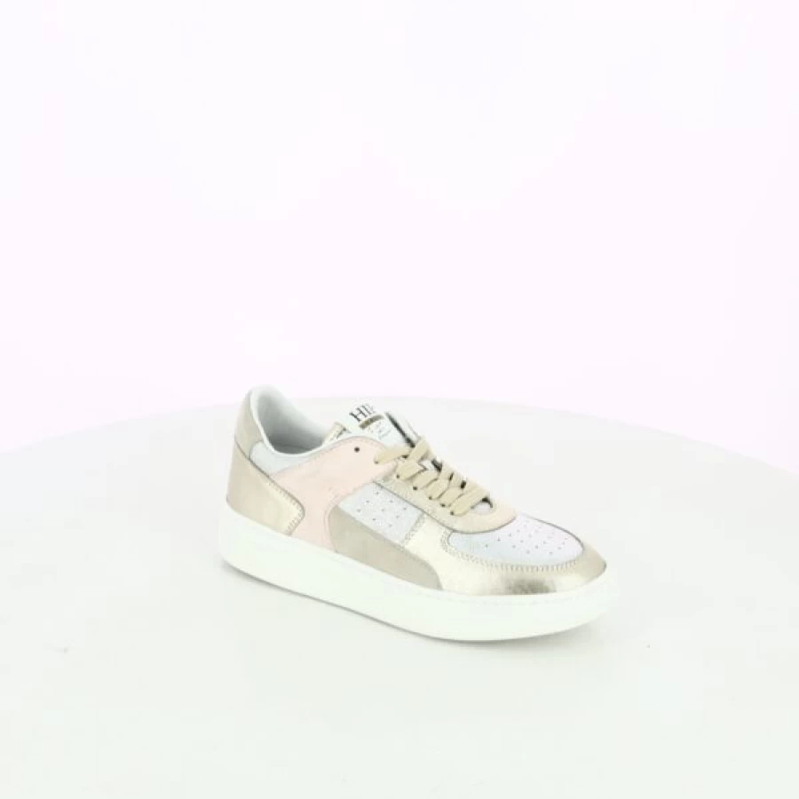 Kevin Gold Hip Lace-up Shoes for Women - Stylish Comfort & Fashion