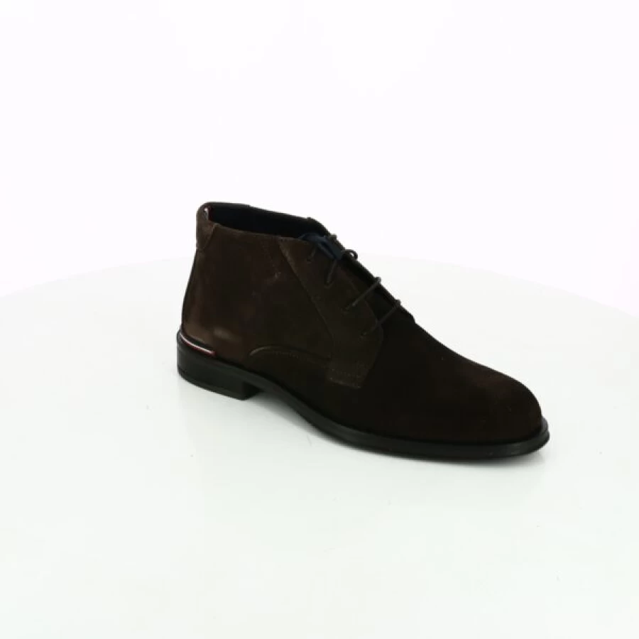Kevin Brown Leather Boots for Men - Stylish Casual Ankle Boots
