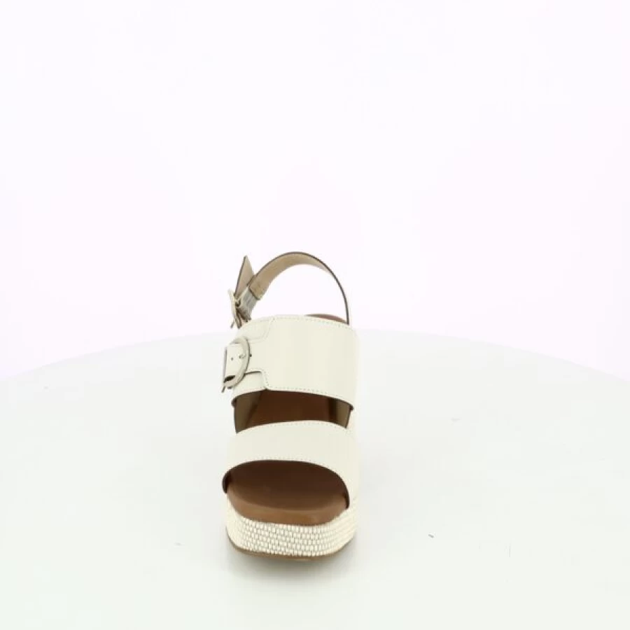Kevin Scapa Beige Sandals for Women - Comfortable Summer Casual Footwear