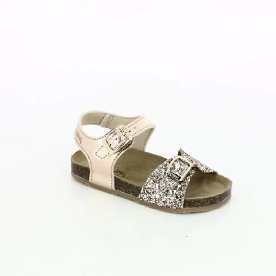 Kevin Women's Pink Sandals - Lightweight Comfortable Casual Slip-On Beach Shoes