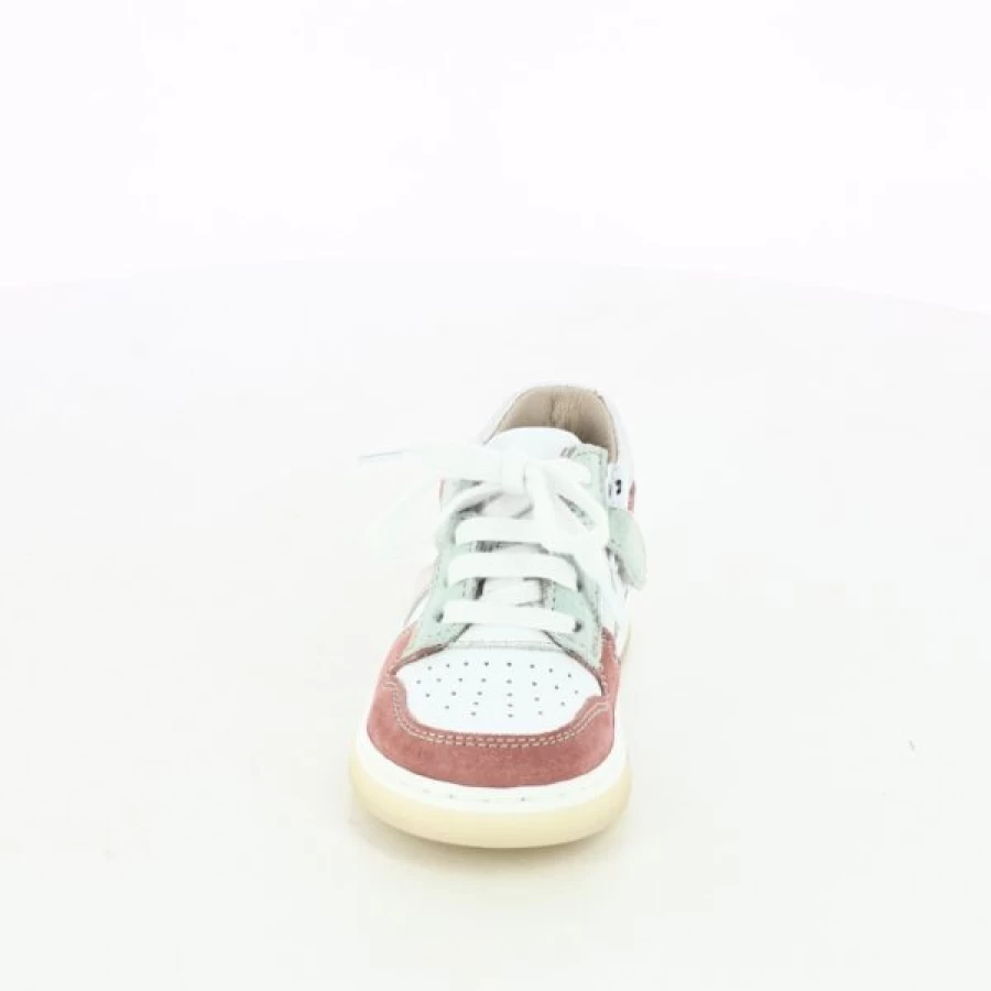 Kevin Baby Boots - White Leather Bottines for Infants