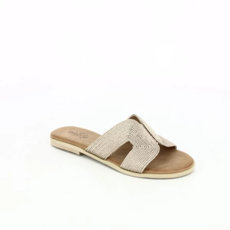 Kevin Bronze Slippers for Women - Comfortable & Stylish Mia & Jo Design