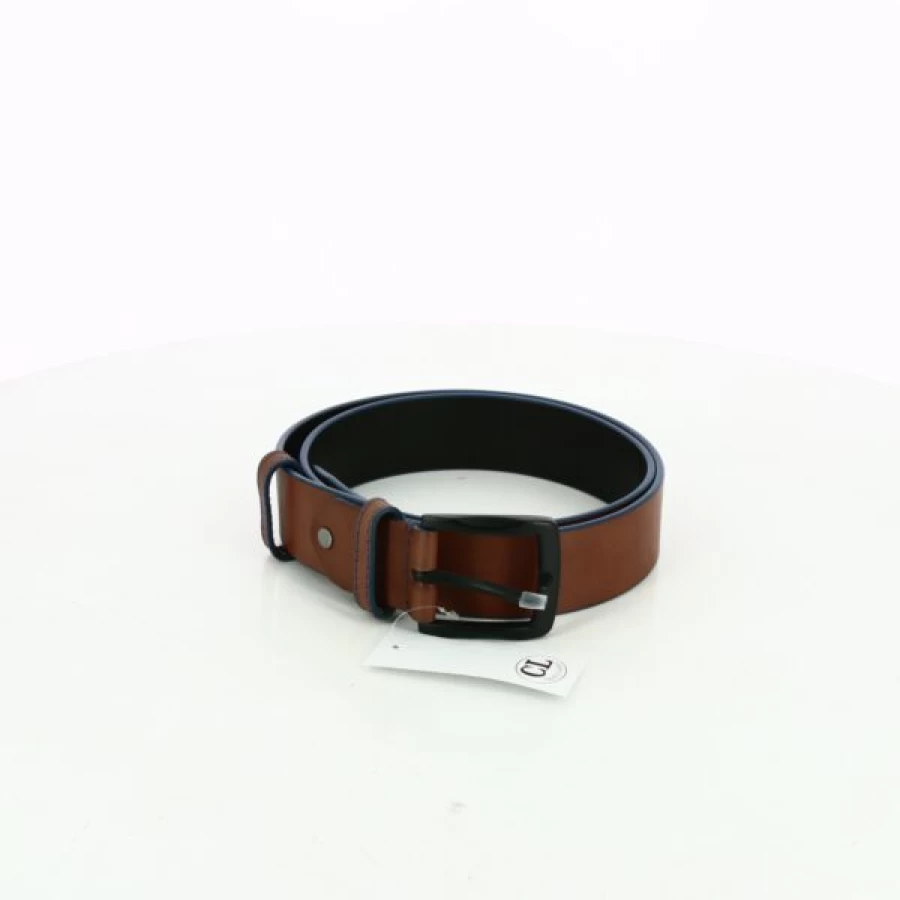 Kevin Genuine Leather Belts for Men - Classic Cognac Brown Dress Belt - Premium Quality & Stylish Design
