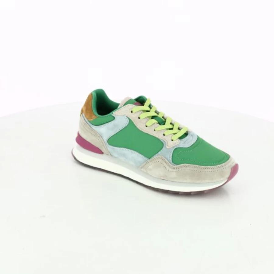 Kevin Hoff Sneakers - Green Casual Shoes for Men | Lightweight & Comfortable