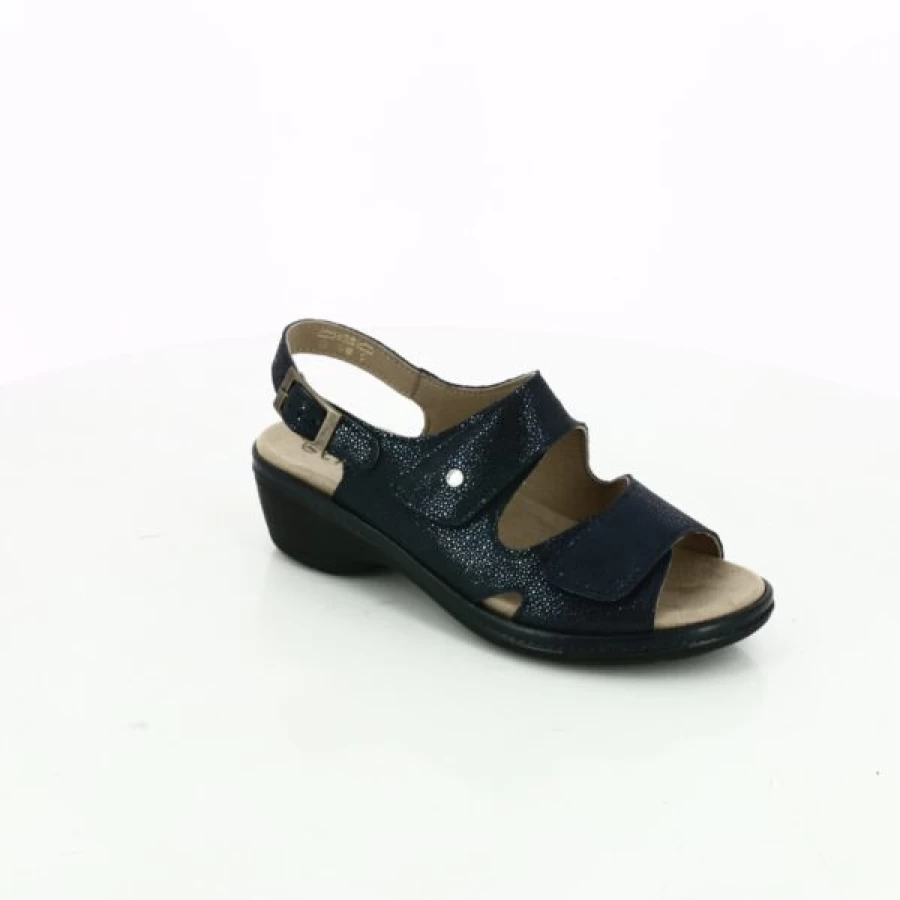 "Kevin Men's Blue Cypress Sandals – Comfortable Beach Footwear"