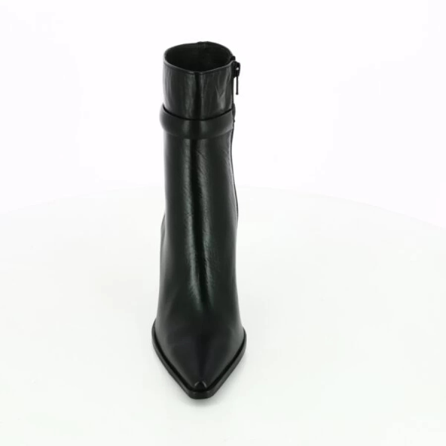 Kevin Black Zinda Ankle Boots for Women - Stylish & Comfortable Leather Booties