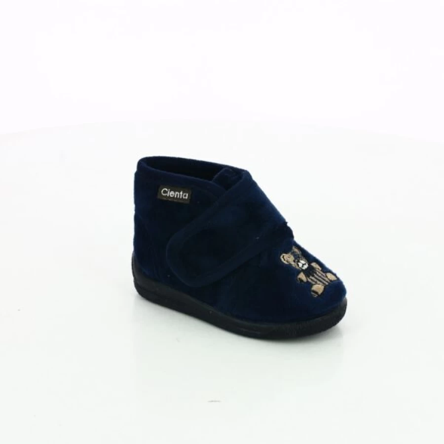 "Kevin Men's Comfortable Cypress Slippers in Blue – Soft Indoor/Outdoor House Shoes"