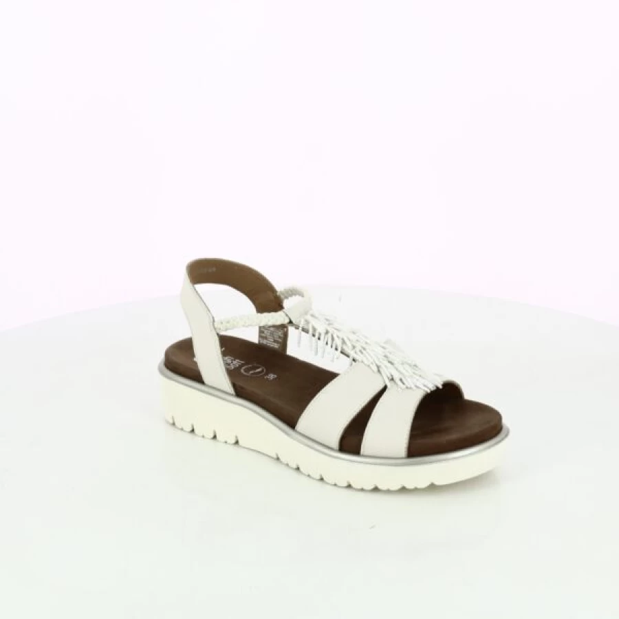 Kevin Ara Beige Sandals for Women - Comfortable Summer Slide Sandals