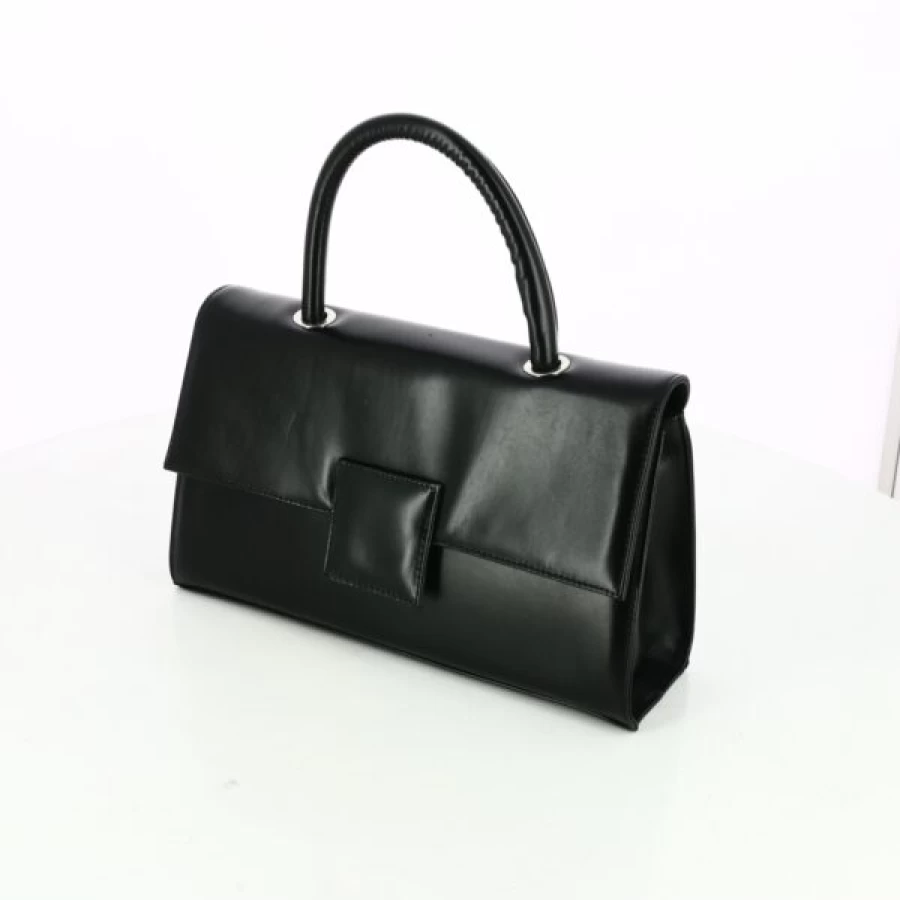 Kevin Black Leather Handbags for Women - Stylish Designer Purses & Totes