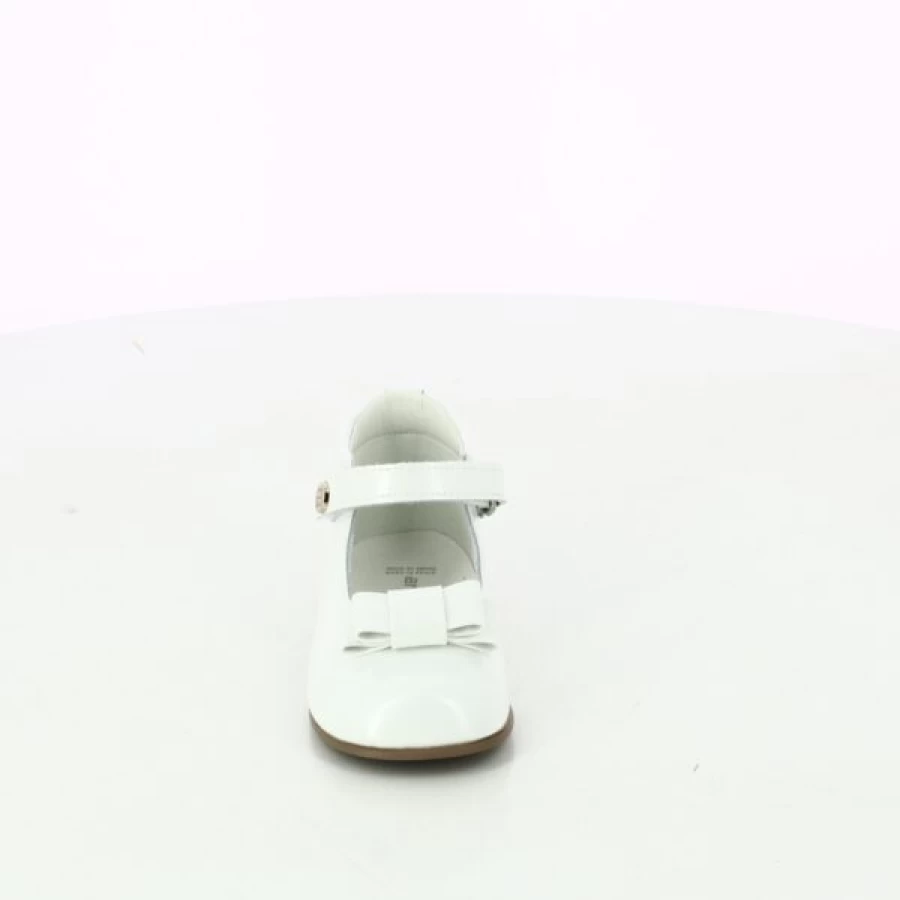Kevin Women's White Ballerina Flats - Classic Comfortable Ballet Shoes