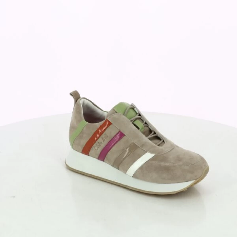 Kevin Taupe Sneakers for Men - Casual Comfortable Leather Low-Top Shoes