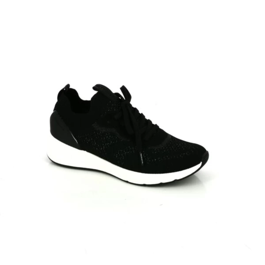 Kevin Black Sneakers for Men & Women - Comfortable Casual Walking Shoes