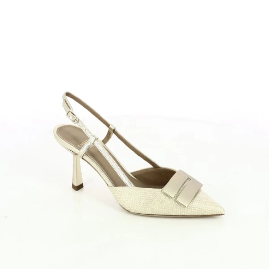 Kevin Gold Chantal Pumps - Elegant Women's High Heel Shoes for Party & Evening Wear