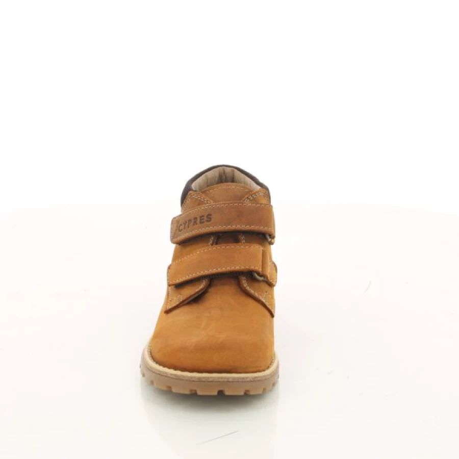 Kevin Men's Cognac Cypres Velcro Sneakers - Comfortable Slip-On Loafers for Casual Wear