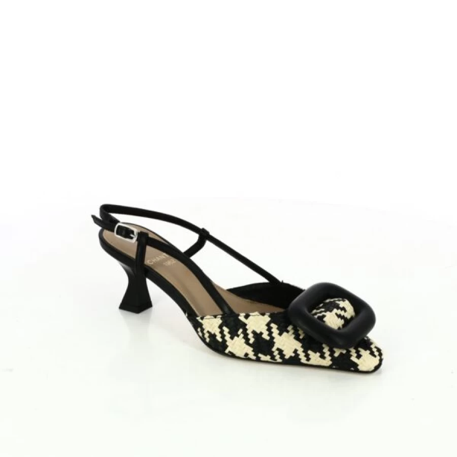 Kevin Black Chantal Pumps - Elegant Women's High Heel Shoes for Formal & Party Wear