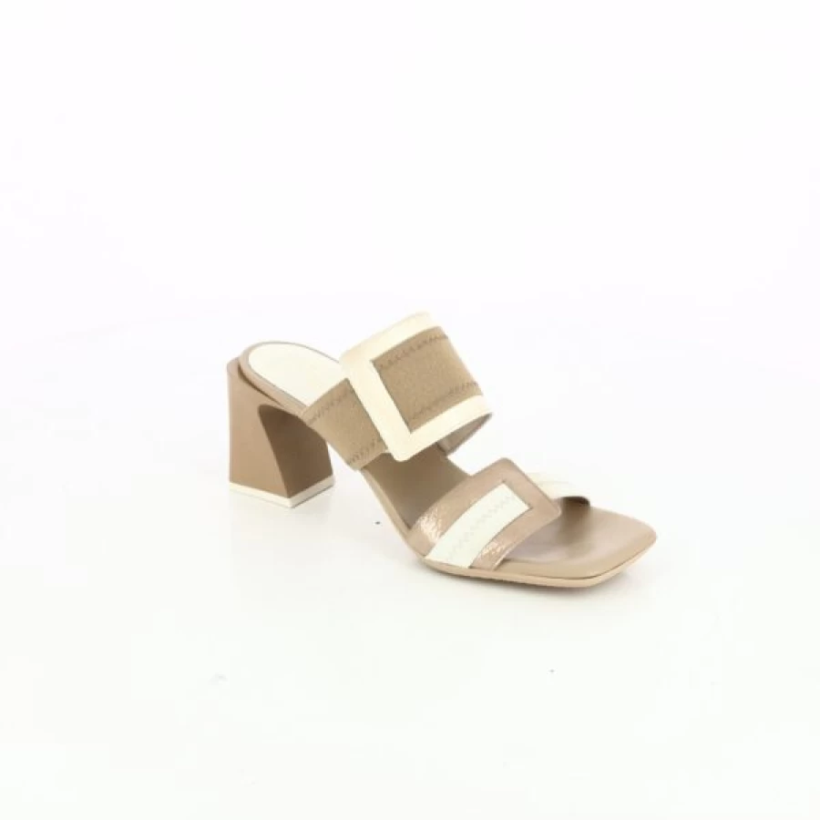 Kevin Women's Beige Sandals - Comfortable Casual Leather Strappy Summer Footwear
