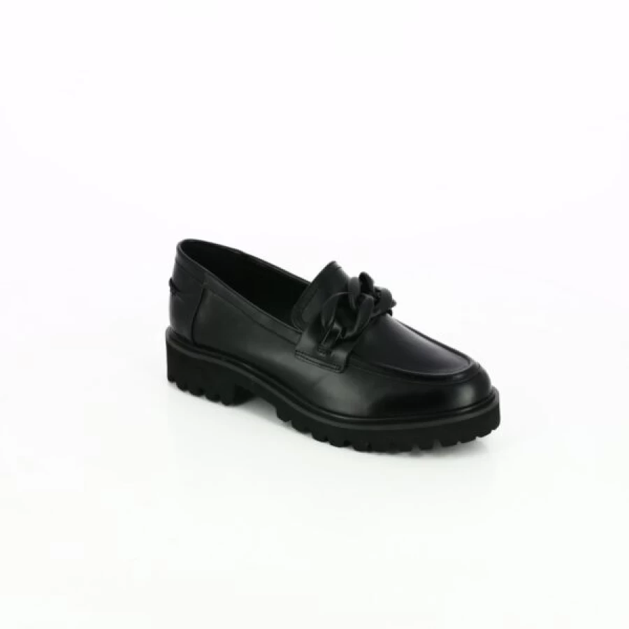 Kevin Men's Black Slip-On Moccasins - Comfortable Casual Loafers