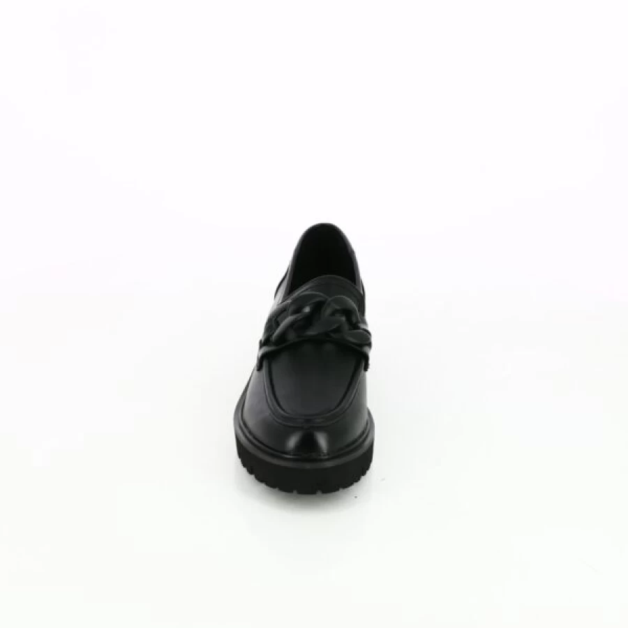 Kevin Men's Black Slip-On Moccasins - Comfortable Casual Loafers