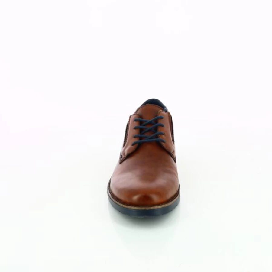 Kevin Cognac Leather Lace-Up Dress Shoes for Men – Classic Comfort & Style