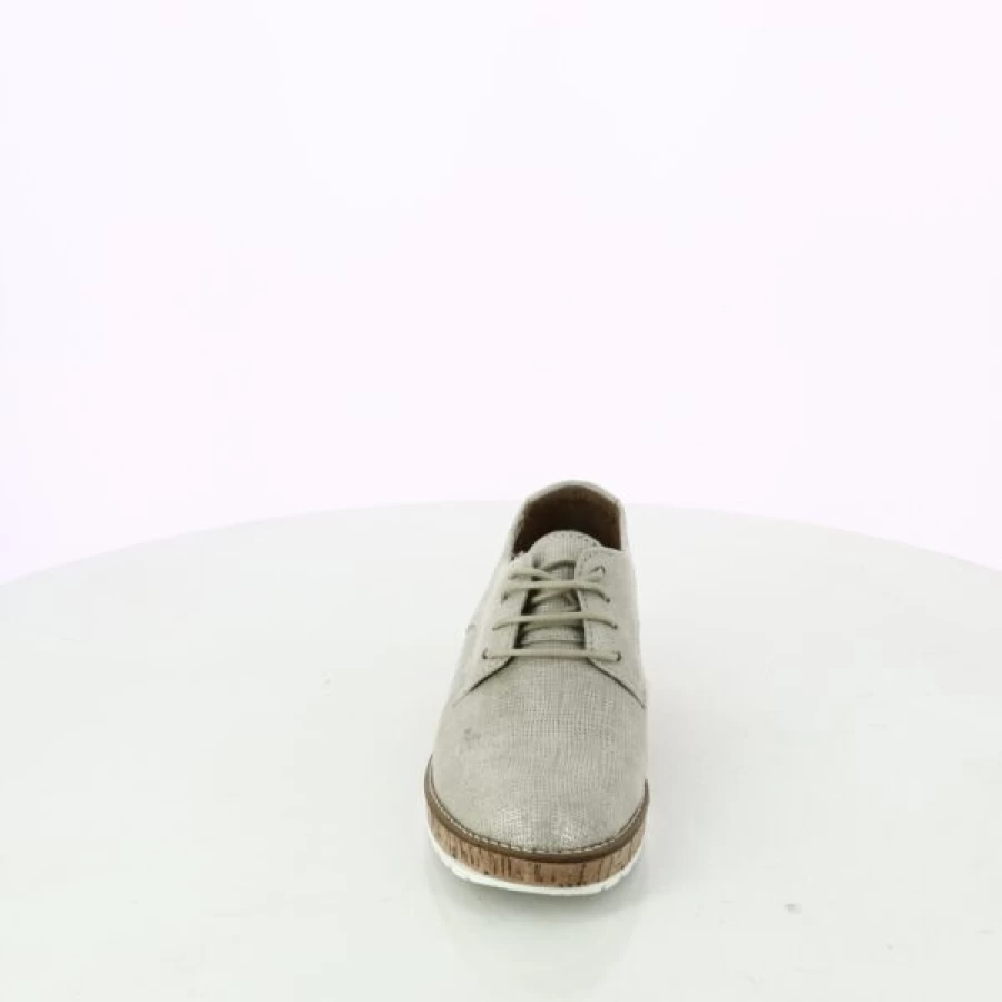 Kevin Gold-Toned Cypress Lace-Up Dress Shoes for Men - Elegant Formal Footwear
