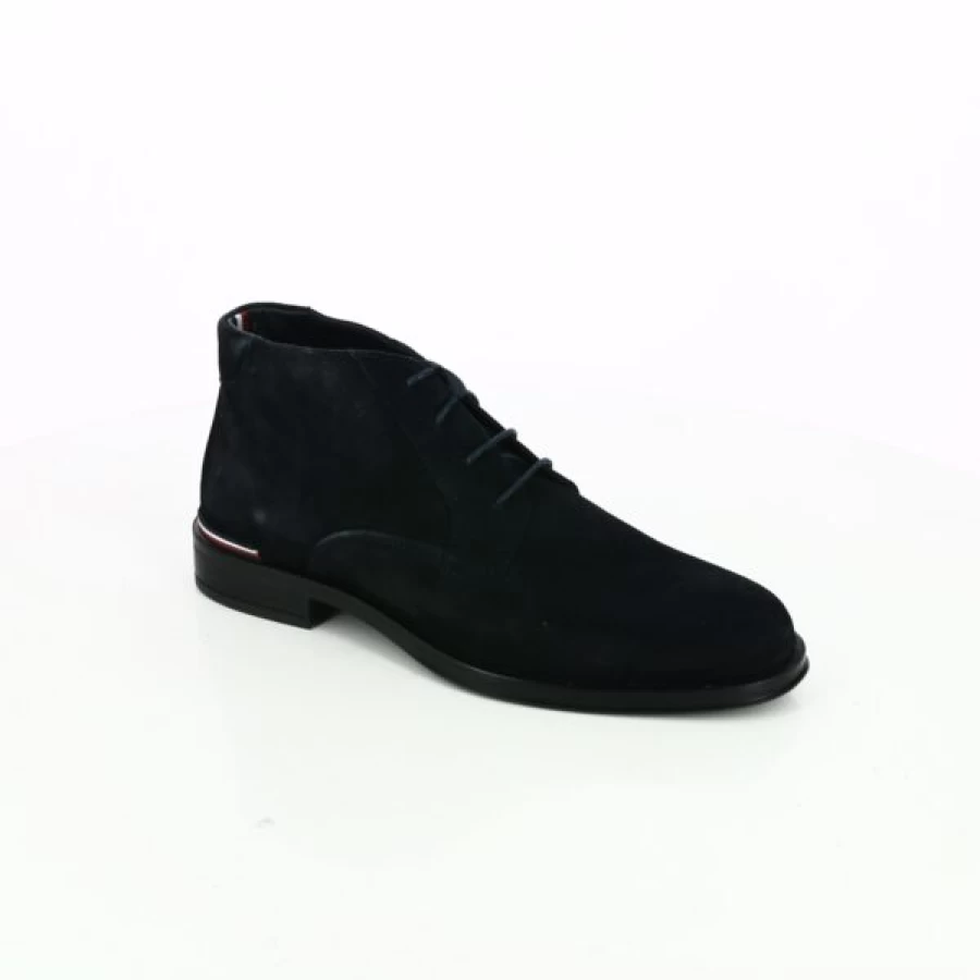 Kevin Blue Ankle Boots for Men - Stylish Casual Winter Boots with Comfortable Fit