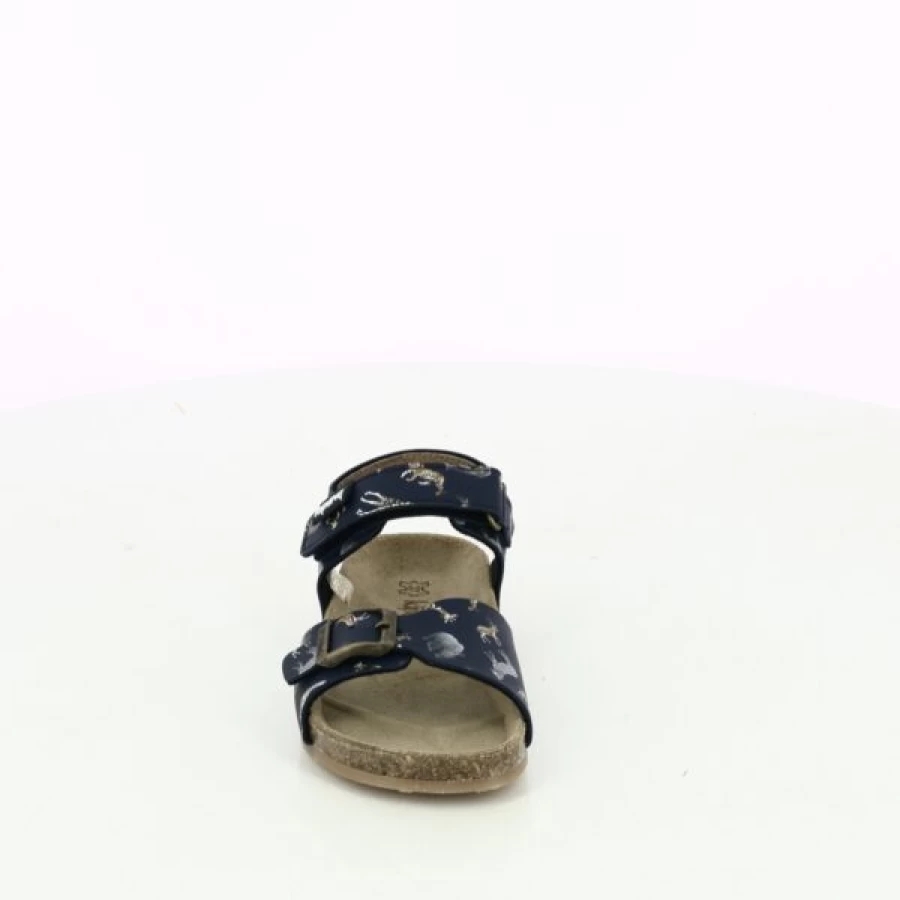 Kevin Women's Blue Sandals - Lightweight Comfortable Slip-On Beach Shoes