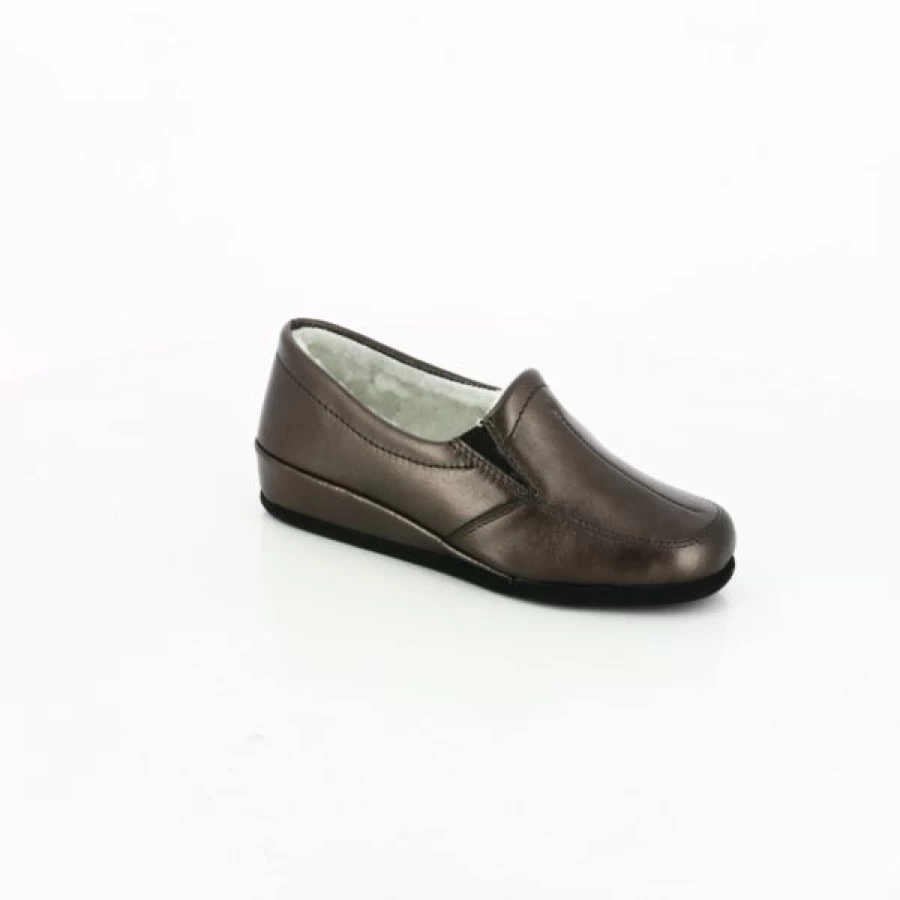 Kevin Bronze Slippers for Men and Women - Comfortable Rohde Style House Shoes