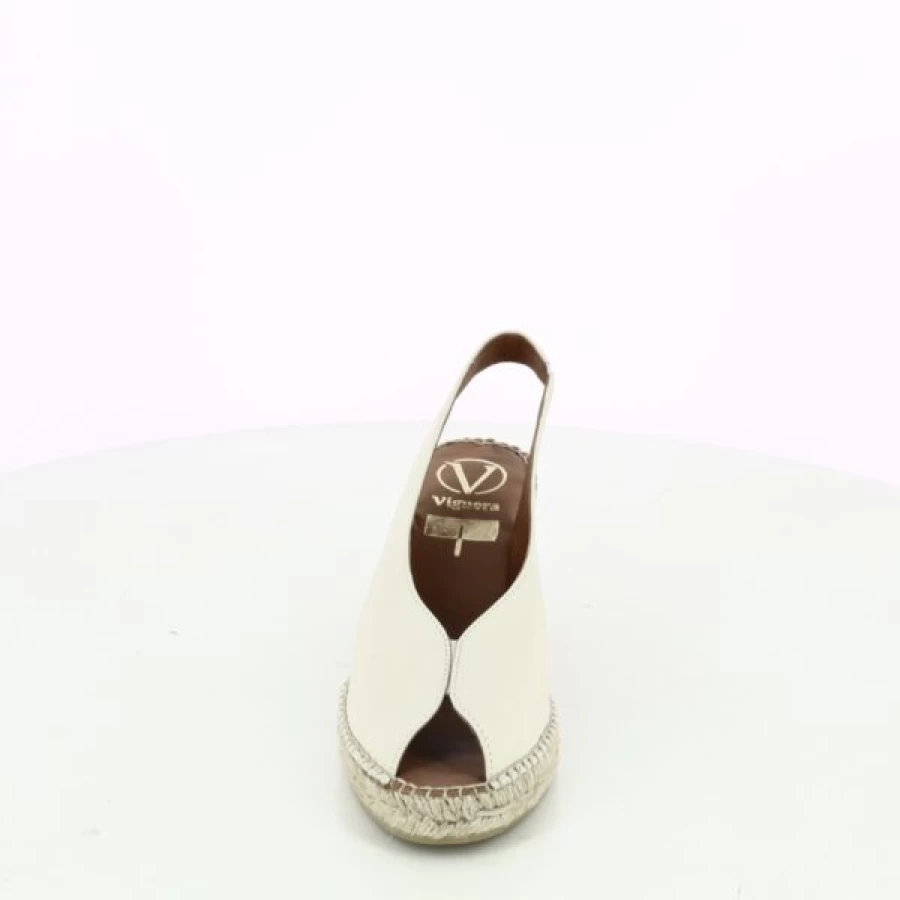 Kevin Women's Beige Viguera Sandals – Comfortable Summer Slide Sandals