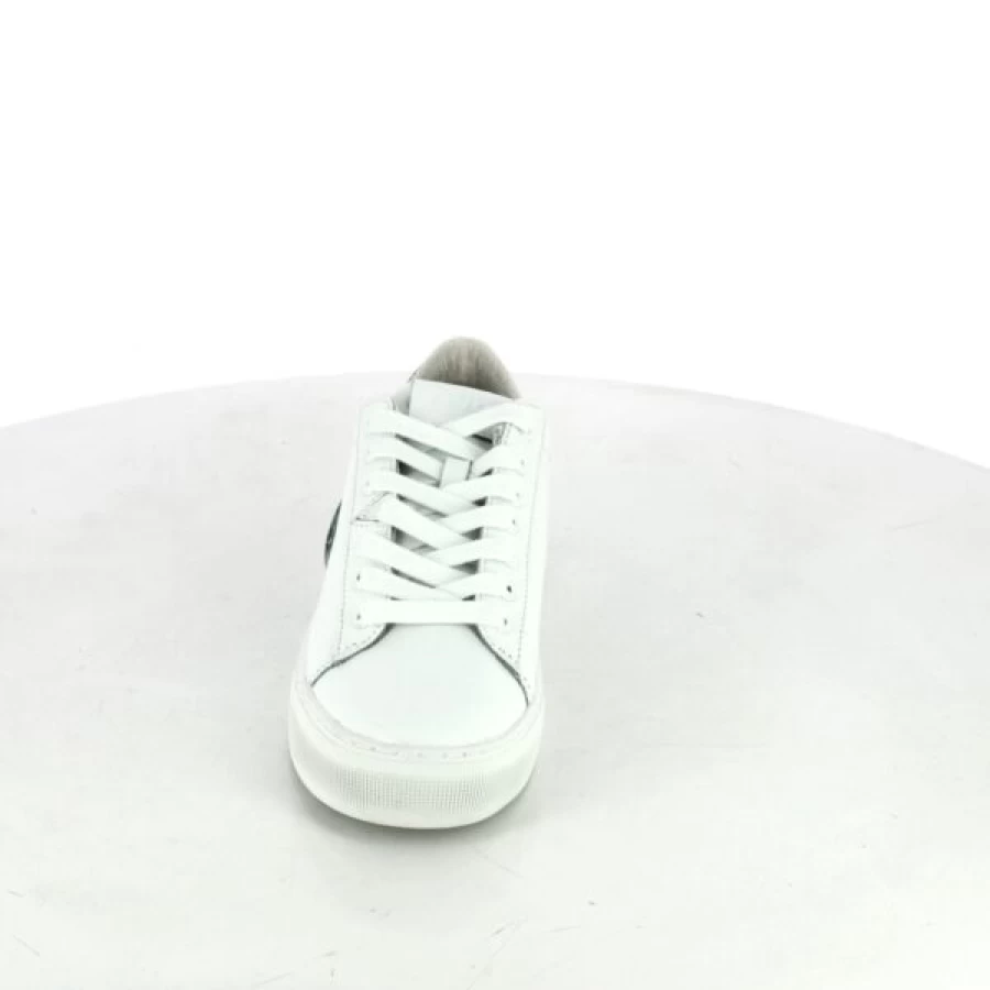 Kevin White Hub Sneakers - Men's Casual Shoes Lightweight Comfortable Walking Sneakers