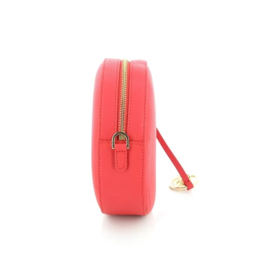 Kevin Red Pearl Embellished Handbags for Women - Elegant Kisses Design