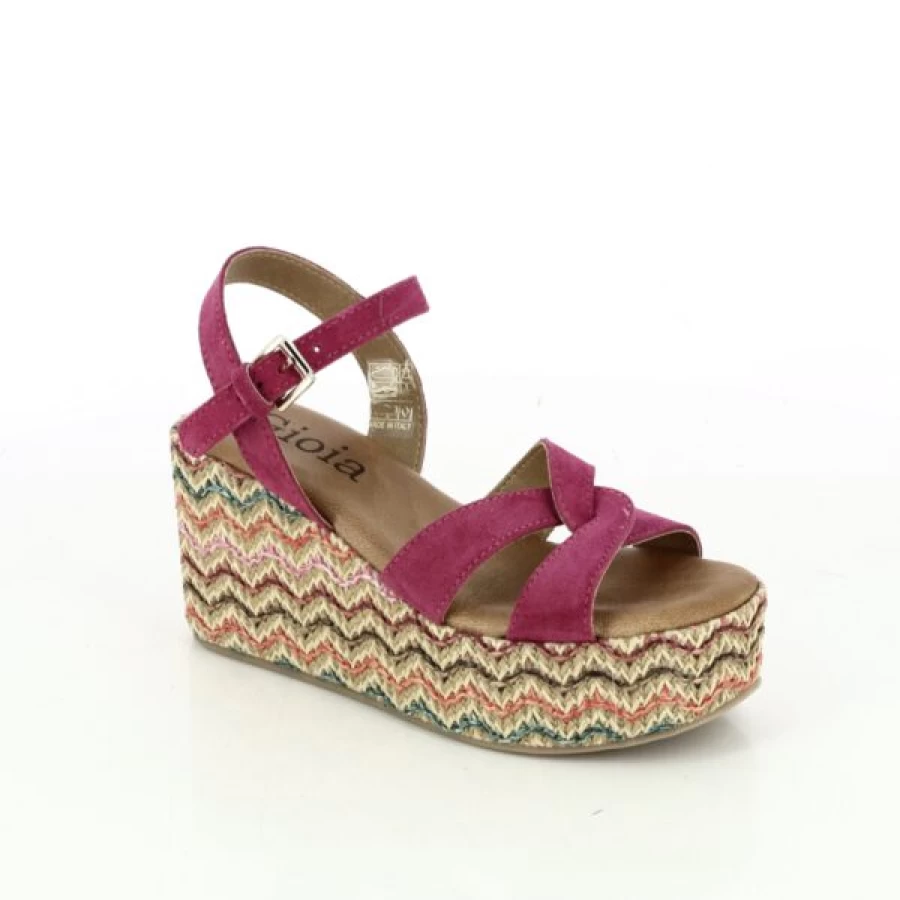 Kevin Women's Gioia Fuchsia Sandals - Comfortable & Stylish Summer Footwear