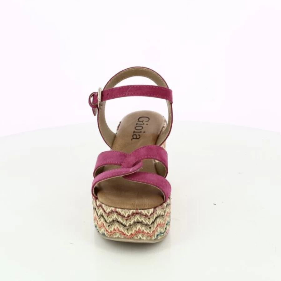 Kevin Women's Gioia Fuchsia Sandals - Comfortable & Stylish Summer Footwear