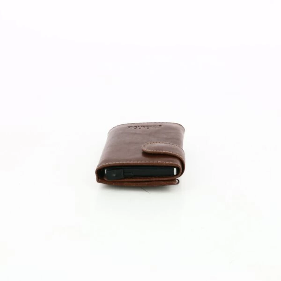 Kevin Genuine Leather Cognac Wallet for Men – Premium RFID Blocking Bifold Wallet