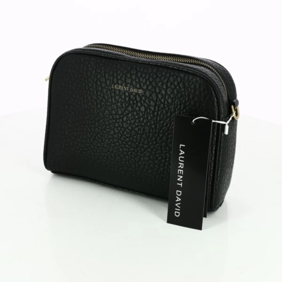 Kevin Black Handbags for Women - Laurent David Style Luxury Tote & Shoulder Bags