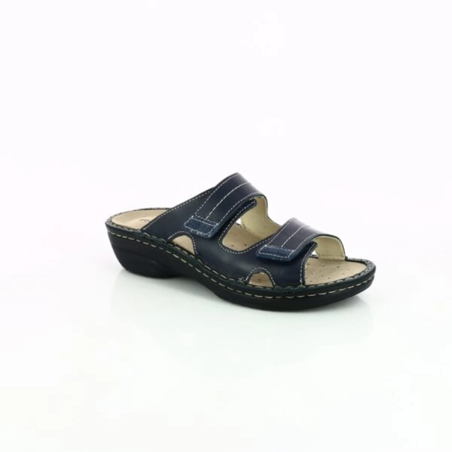 "Kevin Red and Blue Comfortable Slippers for Men and Women"