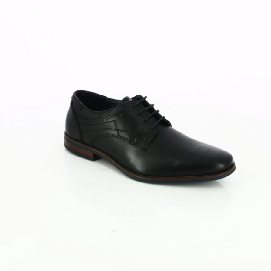Kevin Cypres Black Lace-up Shoes for Men - Stylish & Comfortable Dress Footwear