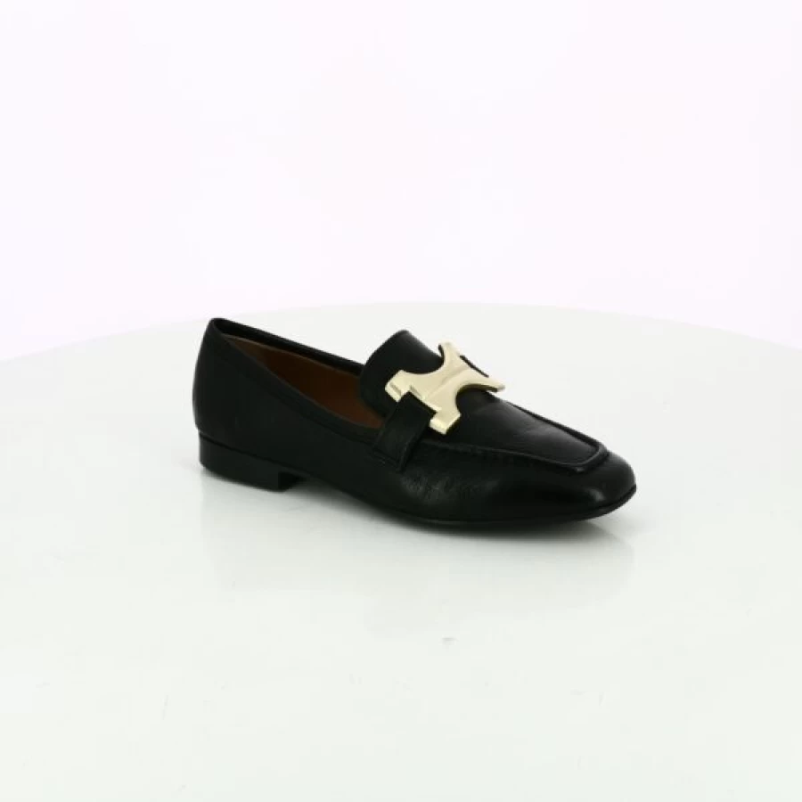 Kevin Gioia Black Slip-On Moccasins for Men - Comfortable Loafers Casual Shoes