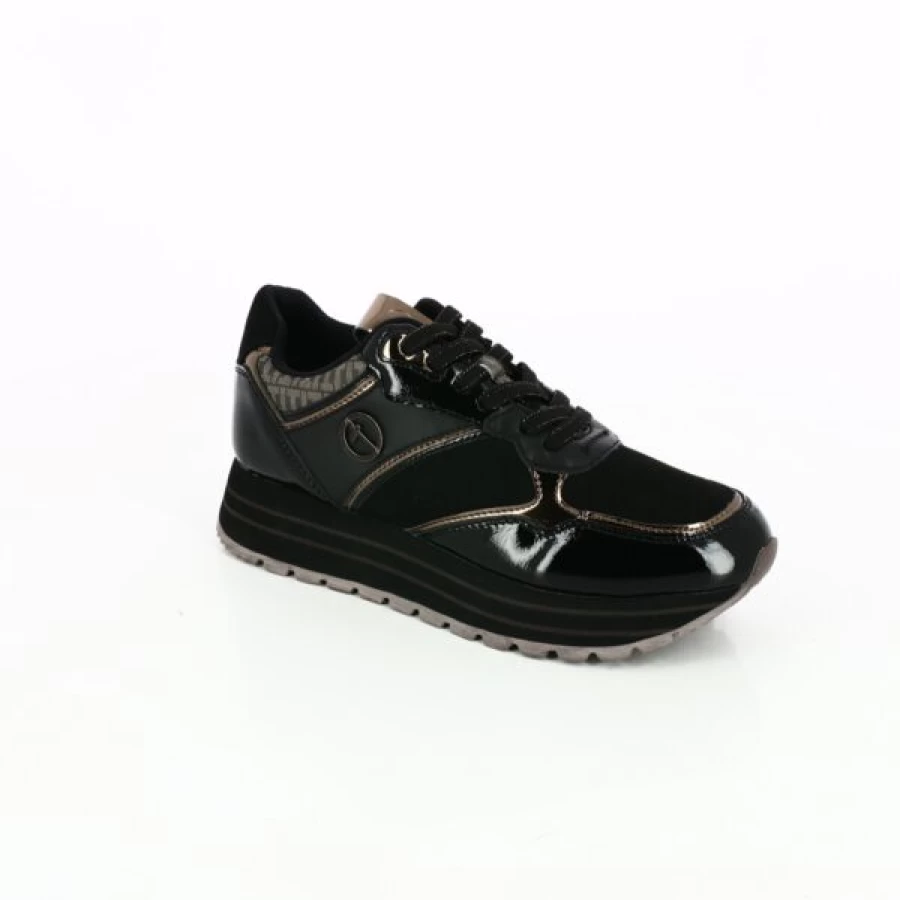 Kevin Black Sneakers for Men & Women - Comfortable Casual Walking Shoes