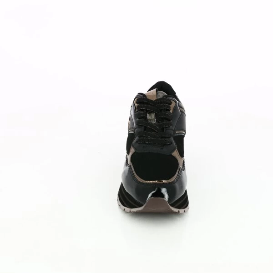 Kevin Black Sneakers for Men & Women - Comfortable Casual Walking Shoes
