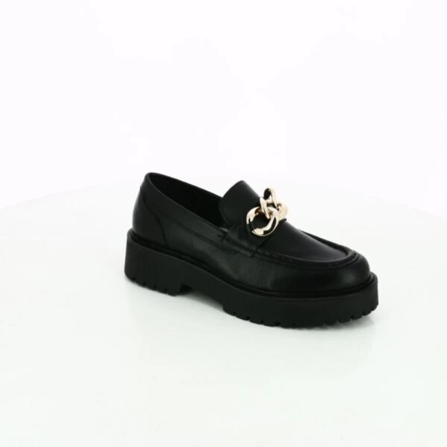 Kevin Cypres Black Slip-On Moccasins for Men - Comfortable Casual Loafers