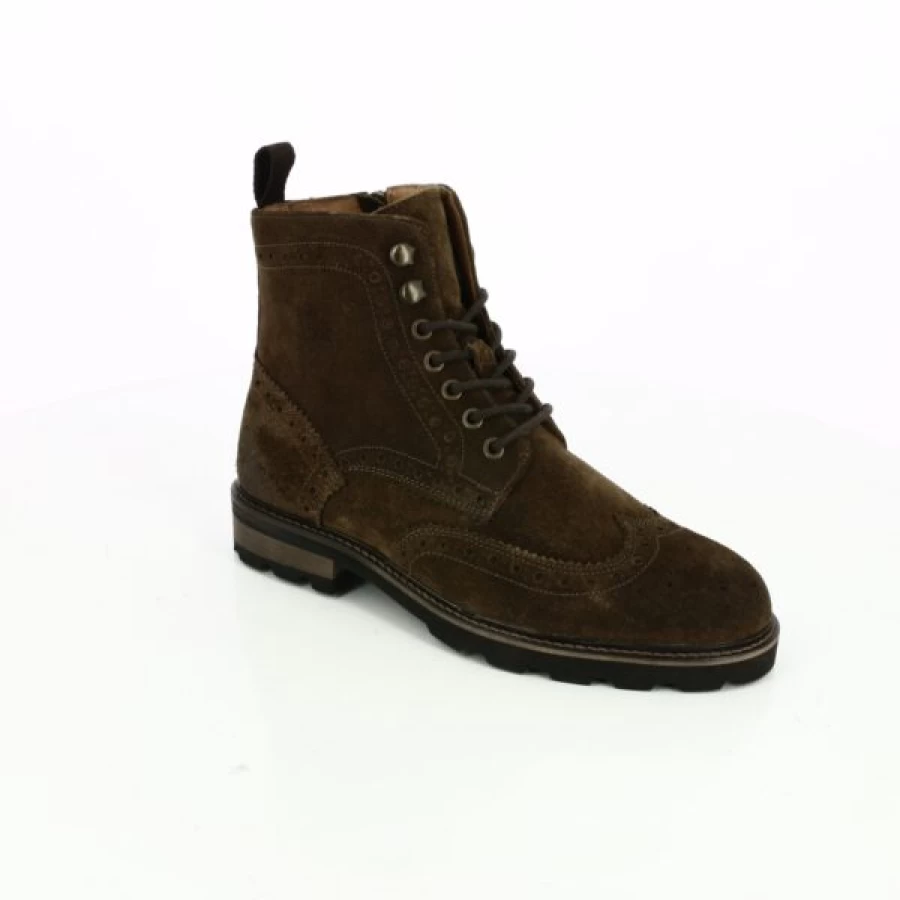 Kevin Cognac Leather Boots for Men - Daniel Kenneth Style Ankle Boots
