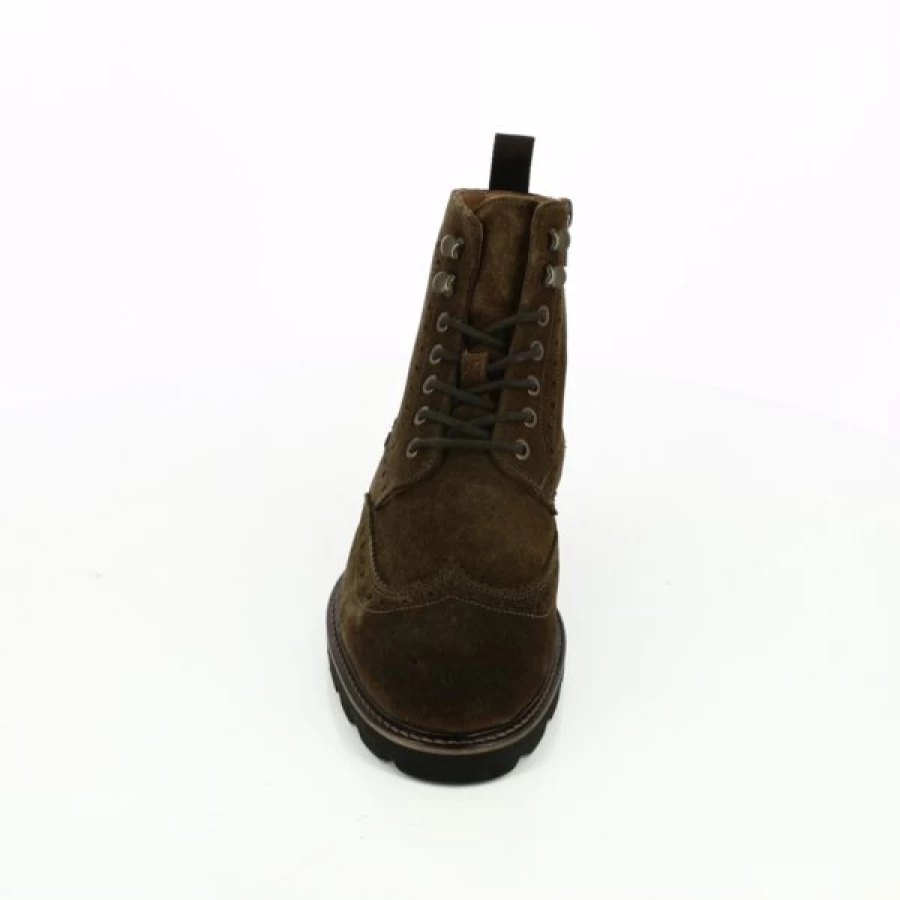 Kevin Cognac Leather Boots for Men - Daniel Kenneth Style Ankle Boots