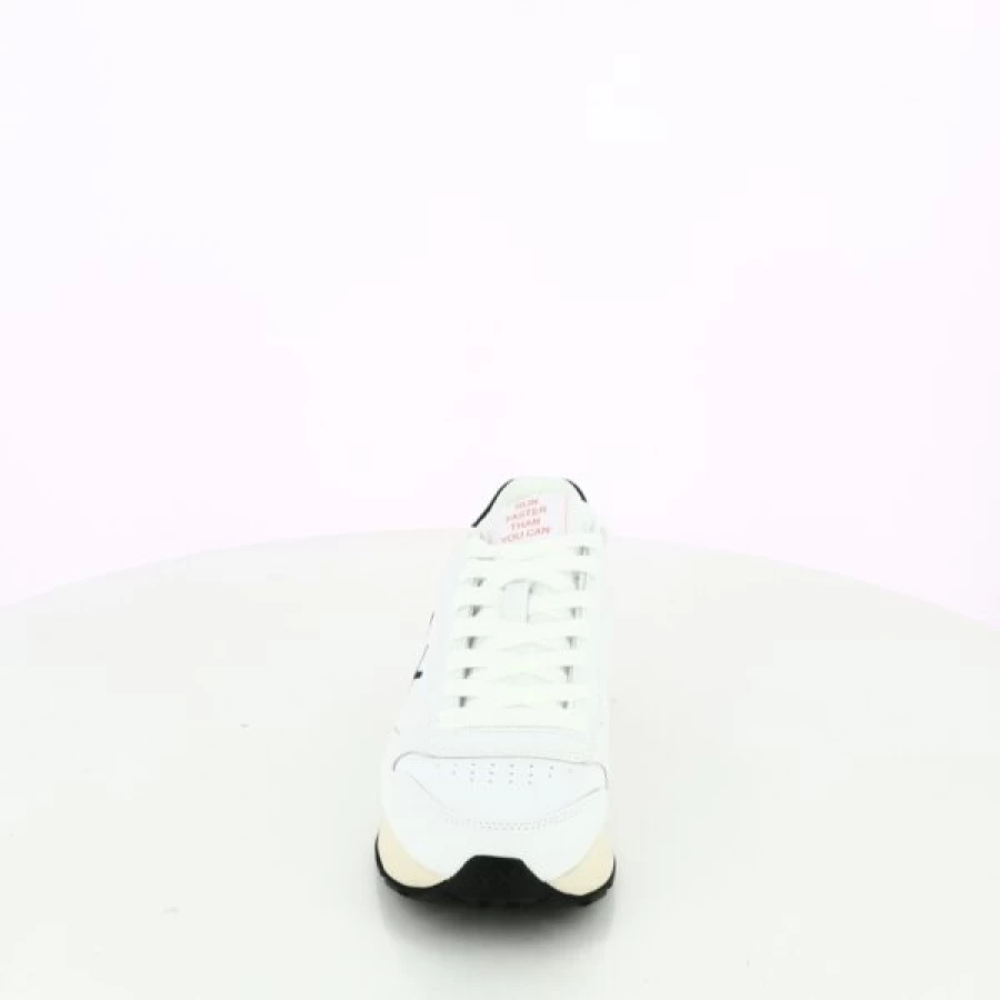 Kevin 68 White Sneakers for Men - Classic Low-Top Canvas Casual Shoes