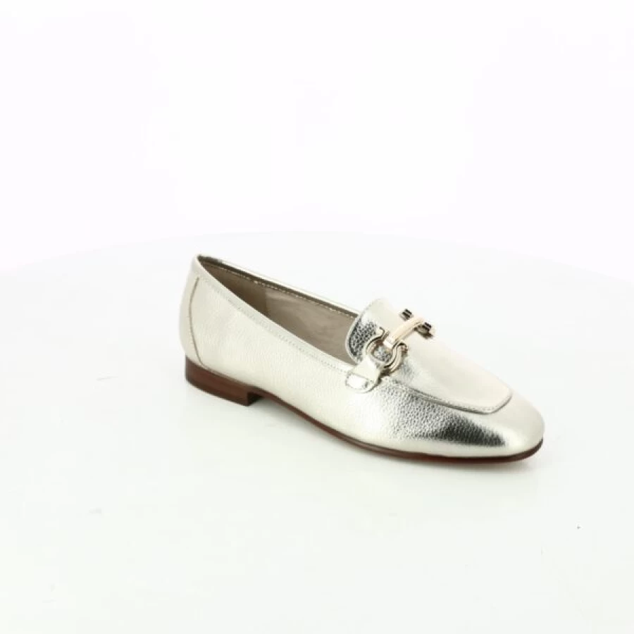 Kevin Gioia Gold Leather Loafers - Luxury Moccasins for Men & Women
