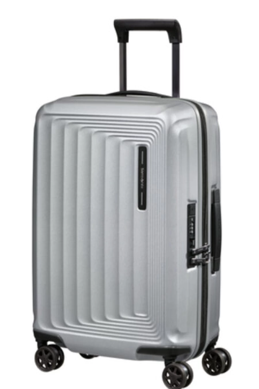 Kevin Premium Lightweight Carry-On Luggage - Durable Silver Travel Suitcase for Business & Vacation