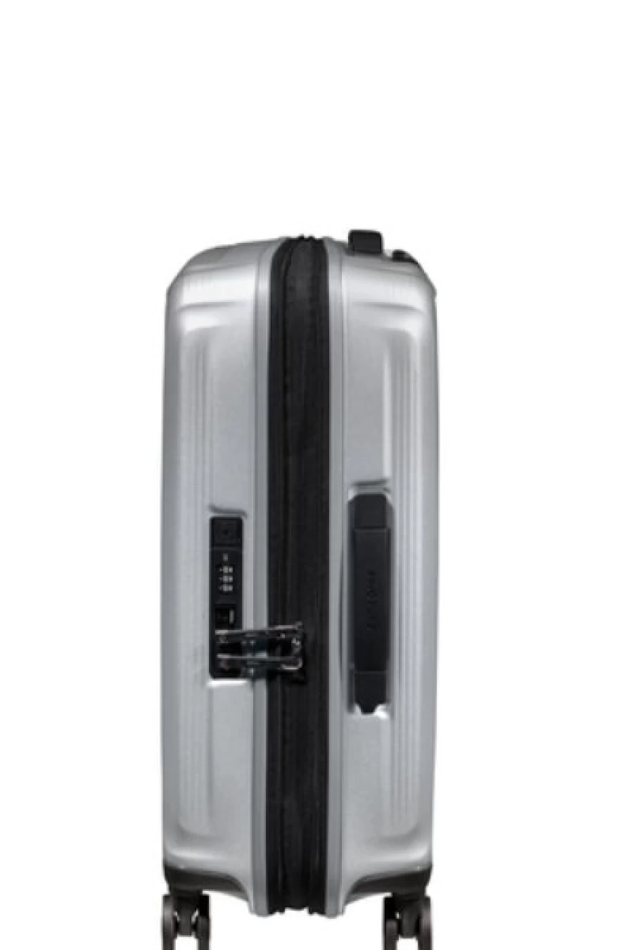 Kevin Premium Lightweight Carry-On Luggage - Durable Silver Travel Suitcase for Business & Vacation